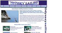Desktop Screenshot of odysseysailing.gr